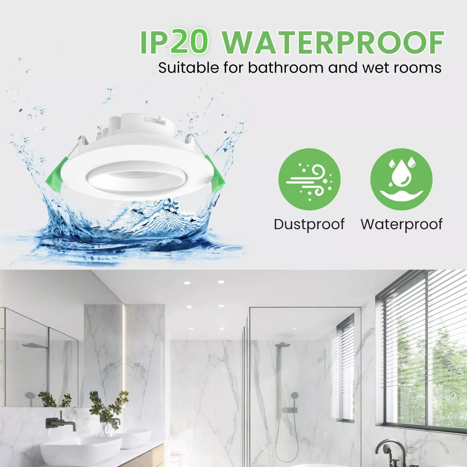 DL08 Ce certified dimmable 3000k 4000k 5000k CCT adjustable downlight ip20 6w SMD recessed saa light emitting diode downlights